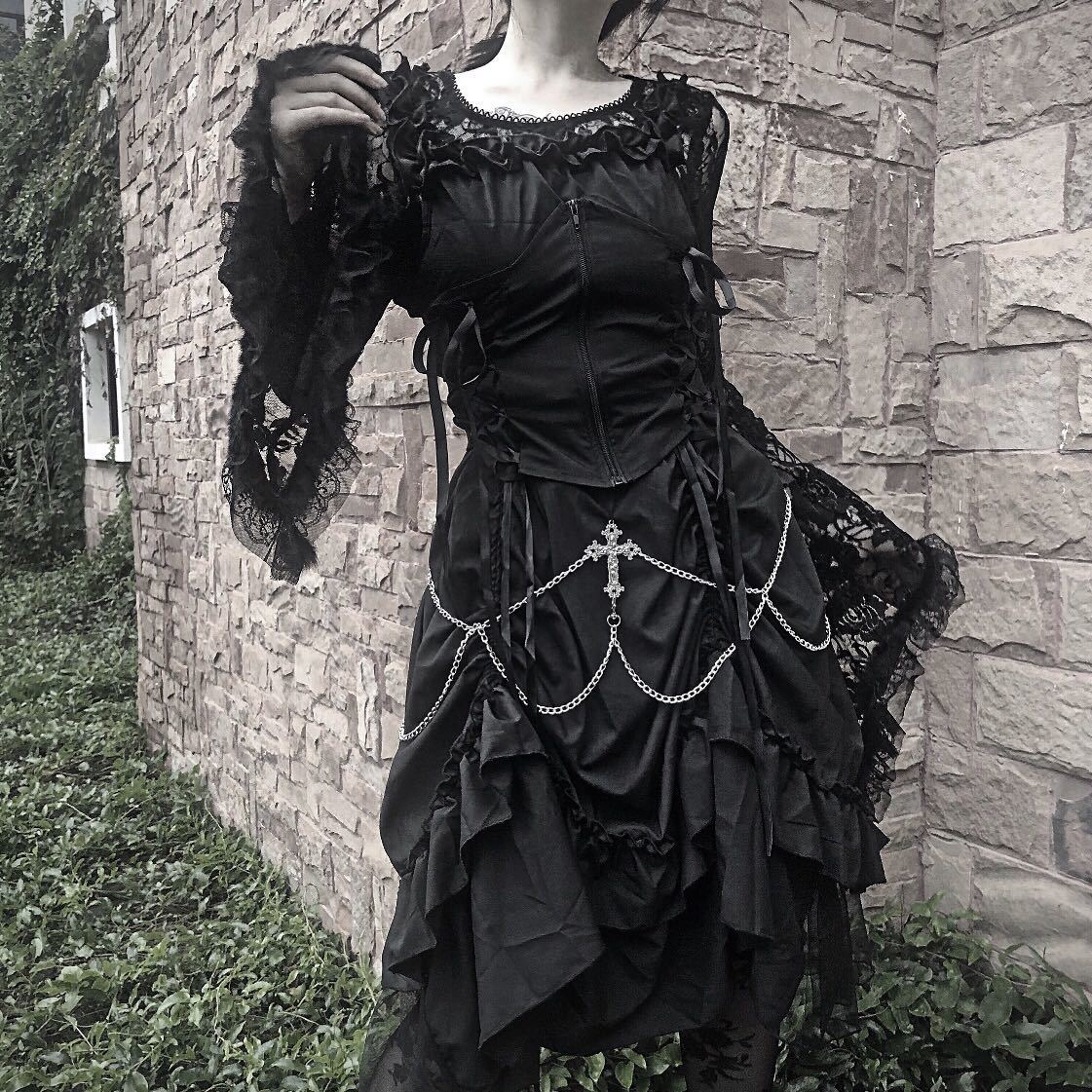 Women's Majesty Gothic Dress – S–XL