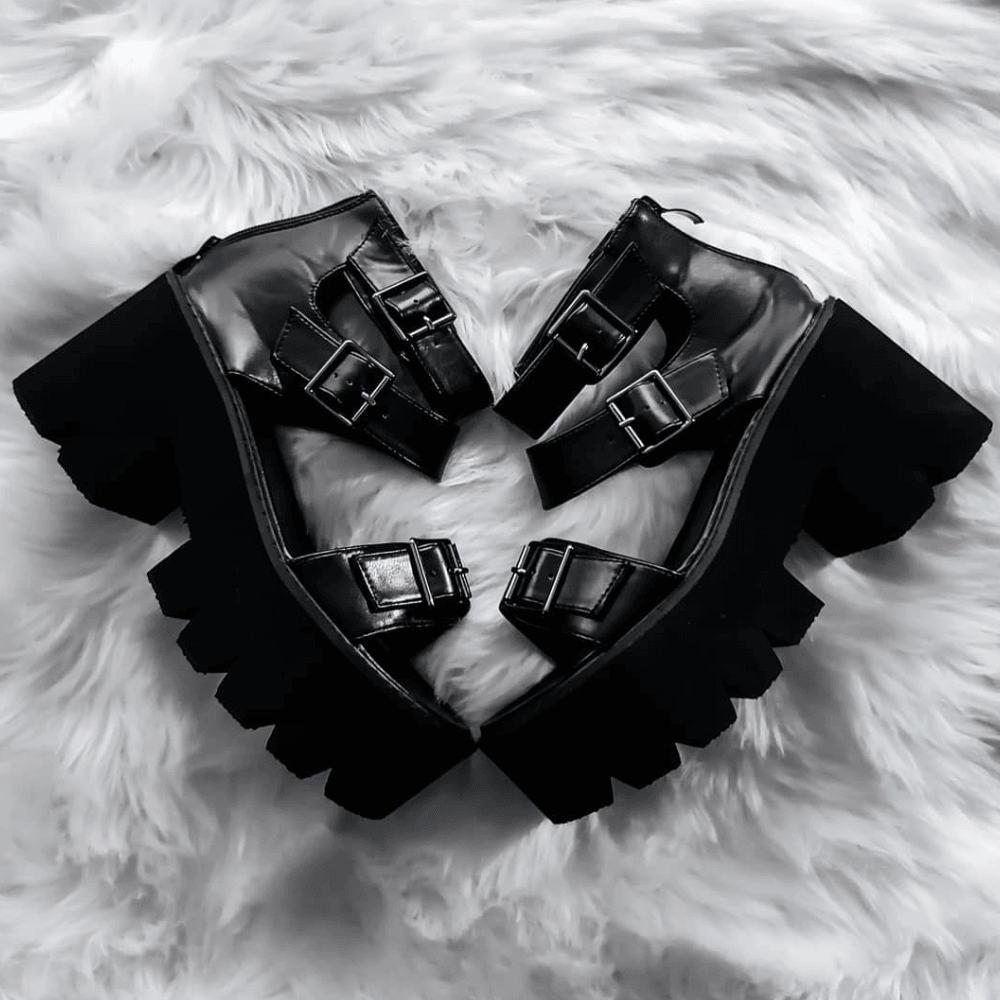Women's Classic Gothic Sandals – US 4.5–10