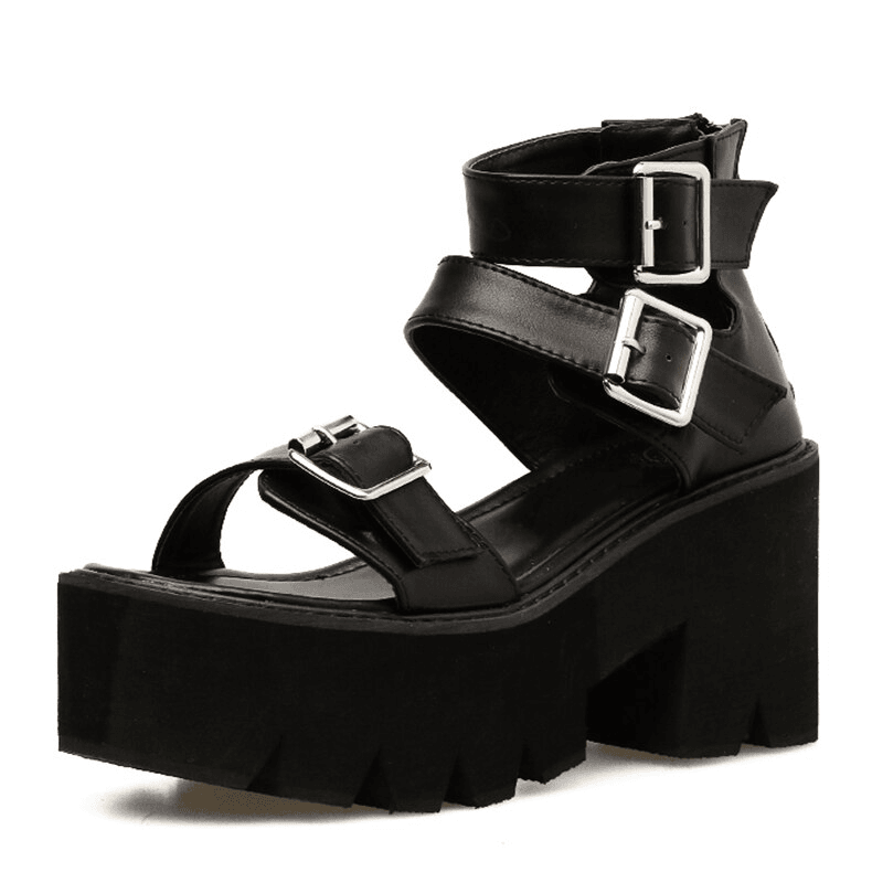 Women's Classic Gothic Sandals – US 4.5–10