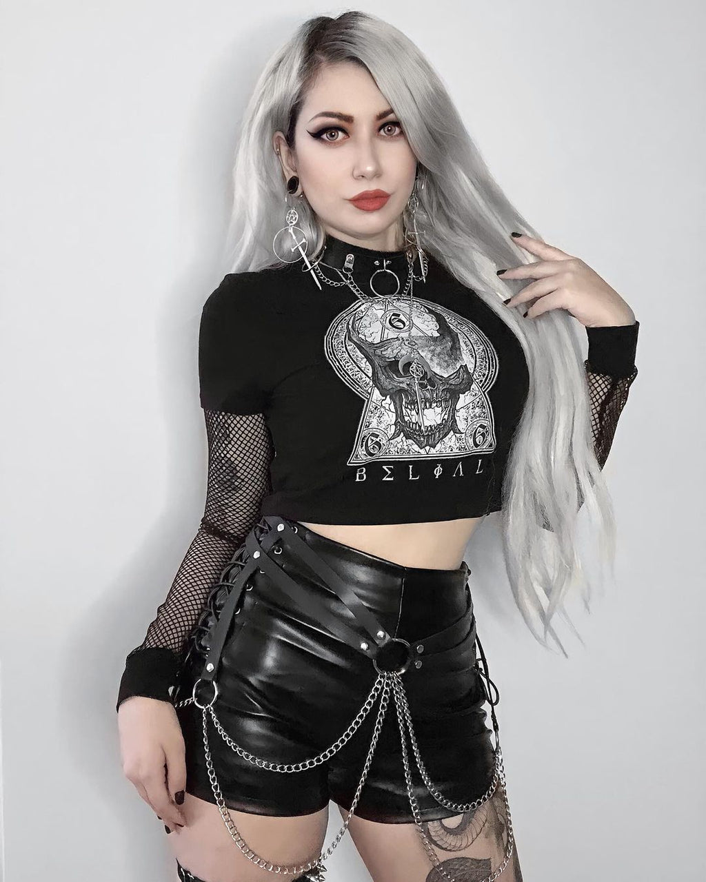 Women's Gothic Shorts