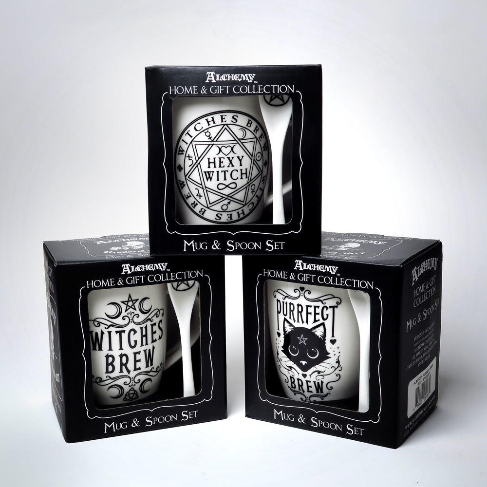 Hexy Witch Mug & Spoon Set – 390 ml