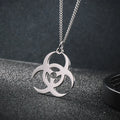 Men's Gothic Biochemical Pendant Necklace – Stainless Steel