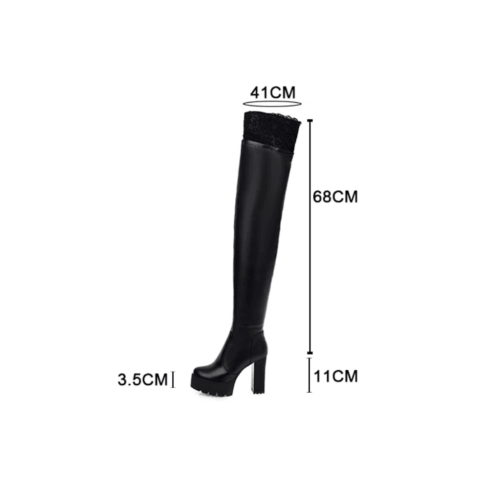 Women's Gothic Nightmare Boots – US 4–16