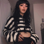 Women's Oversized Cropped Sweater
