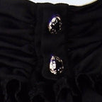 Men's Gothic Vampire Ruffle Shirt – High Neck – S–4XL