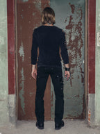 Men's Gothic Triple-Chain Trousers with Zippers