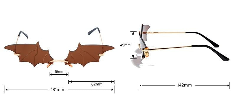 Bat Wing Sunglasses – 6 Colours