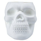 Matte Skull Storage Jar / Plant Pot