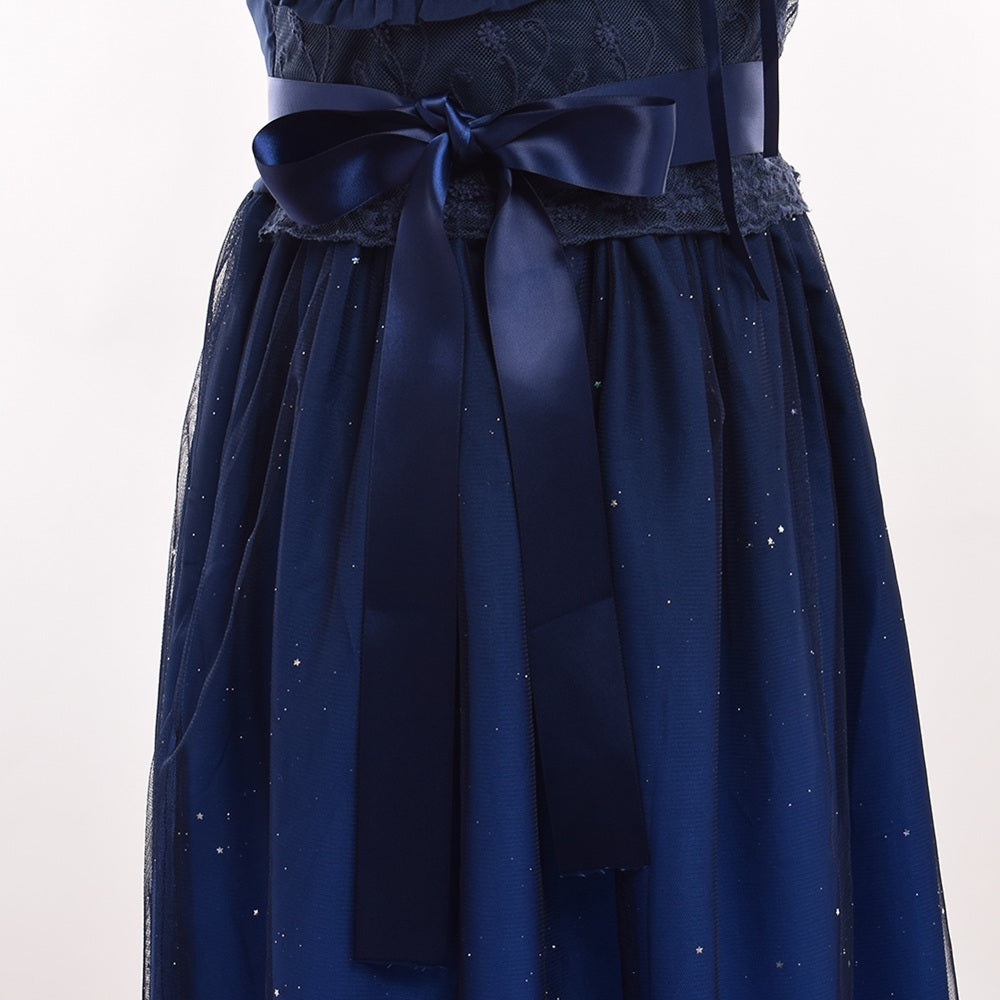 Women's Blue Starry Night Dress – Mini or Maxi, S–L