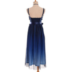 Women's Blue Starry Night Dress – Mini or Maxi, S–L