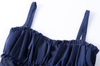 Women's Blue Starry Night Dress – Mini or Maxi, S–L