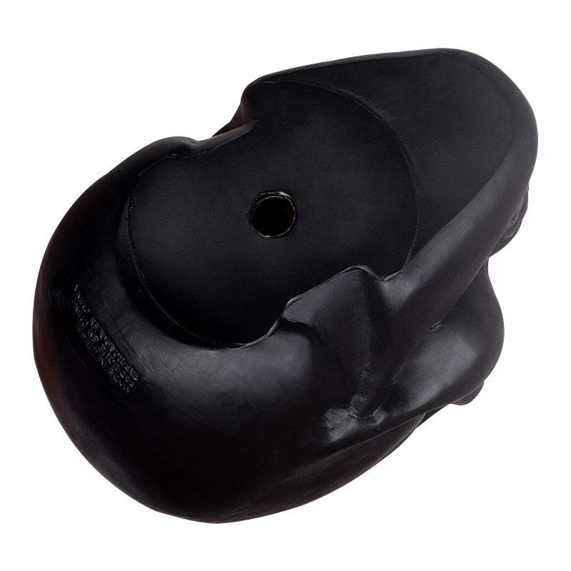 Matte Skull Storage Jar / Plant Pot