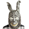 Gothic Evil Bunny Costume Mask – Latex & Faux Fur