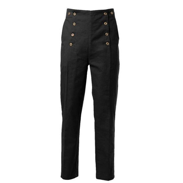 Men's Gothic Victorian Vampire Trousers – Cotton Twill