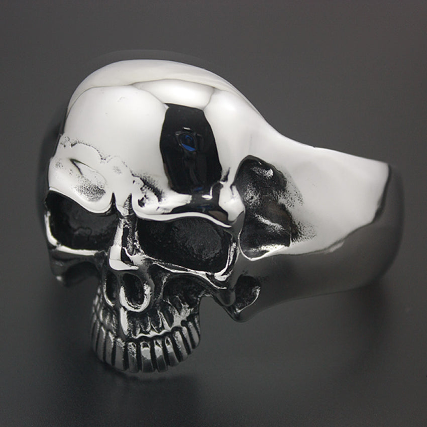 Men's Gothic Heavy Skull Cuff – 316L Stainless Steel