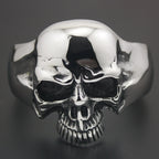Men's Gothic Heavy Skull Cuff – 316L Stainless Steel
