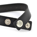 Black Skinny Heart Choker – Adjustable