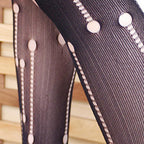 Women's Black Ripped Nylon Tights – One Size