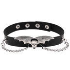 Punk Faux Leather Choker – 40cm