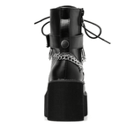 Women's Punk Chain Boots