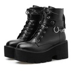 Women's Punk Chain Boots