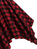 Women's Red and Black Gothic Dress