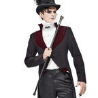 Gothic Dragon Claw Cane with Crystal-Style Globe – 95cm