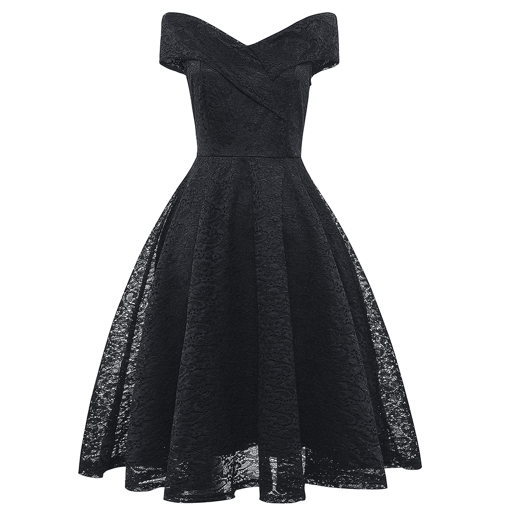Women's Gothic Retro Dress – Sizes S–3XL