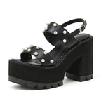Women's Retro Pearl Sandals
