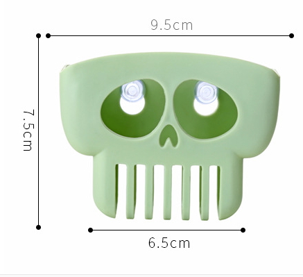 Skull Sink Sponge Holder with Suction Cups