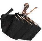 Gothic Skull Folding Umbrella – 105cm