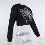 Women's Spooky Gothic Long Sleeve Top