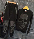 Two-Piece Skull Casual Set