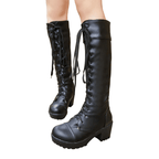 Women's Gothic Twisted Shadow Boots