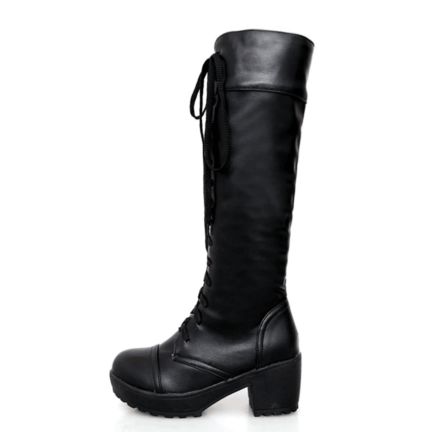 Women's Gothic Twisted Shadow Boots
