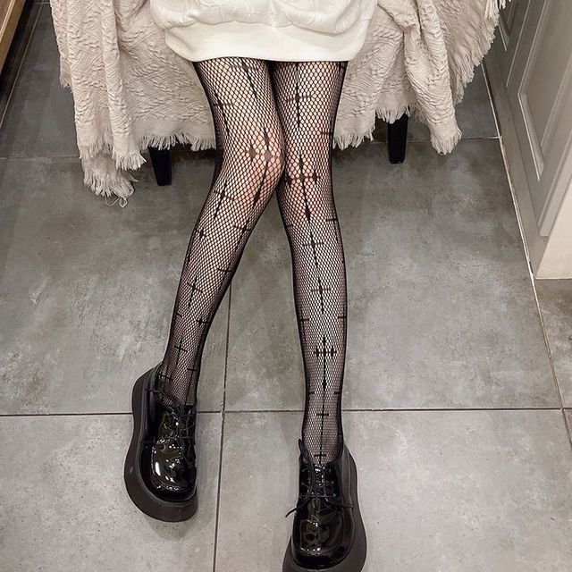 Women's Gothic Patterned Tights – 6 Styles