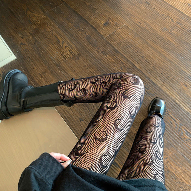 Women's Gothic Patterned Tights – 6 Styles