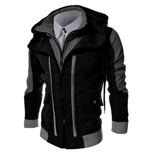 Men's Casual Jacket – Black, Grey or White