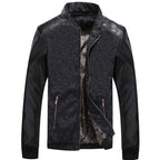 Men's Patchwork Jacket – M–4XL