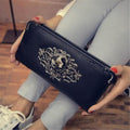 Women's Skull Zip Wallet – 5 Colours