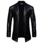 Men's Faux Leather Jacket – S–XXL
