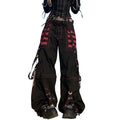 Women's Punk Cargo Pants – Black