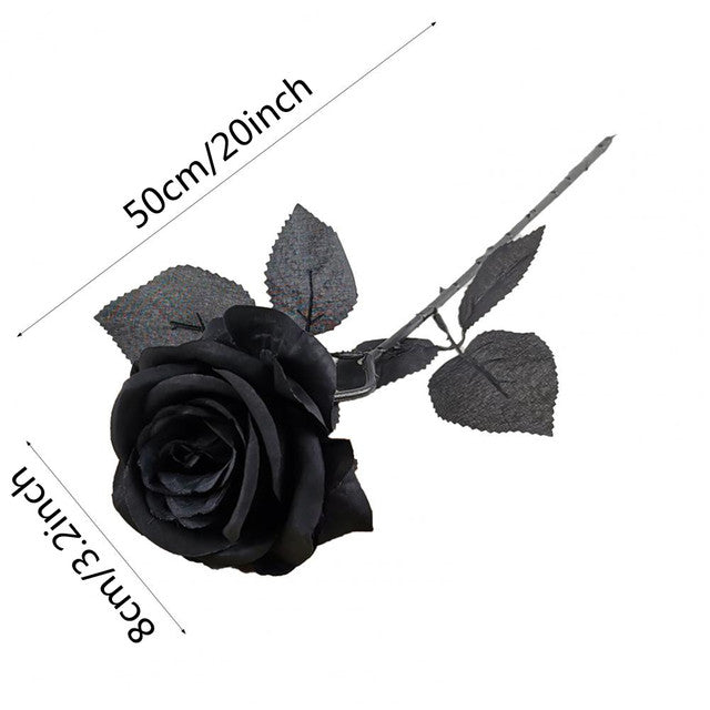 Artificial Gothic Roses – Set of 5