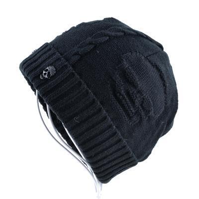 Gothic Skull Beanie – 5 Colour Knit Hat
