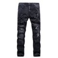 Men's Black Gothic Jeans – Cotton