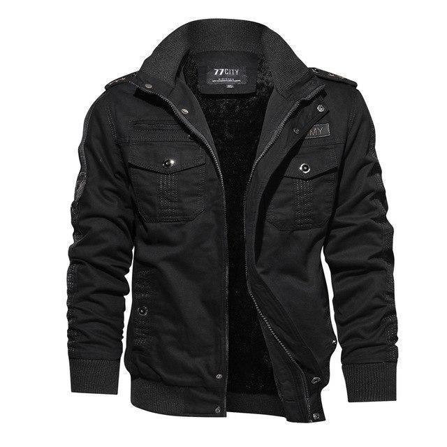 Men's Military Jacket – XS–4XL