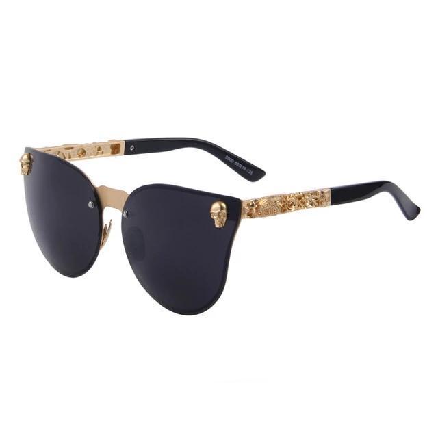 Unisex Skull-Style Sunglasses