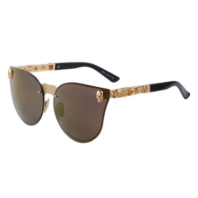 Unisex Skull-Style Sunglasses