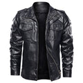 Men's Faux Leather Jacket – Black, Brown or Green