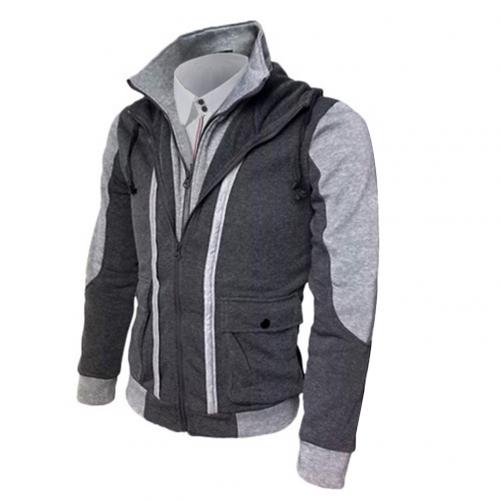 Men's Casual Jacket – Black, Grey or White